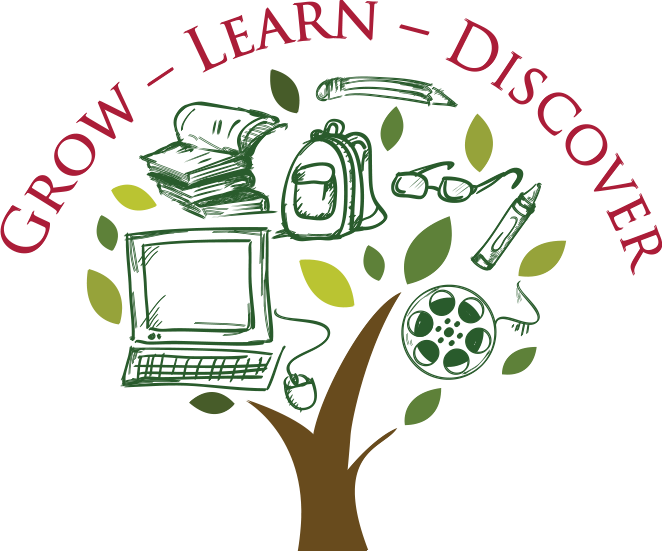 Bourbonnais Public Library Logo (662x551), Png Download