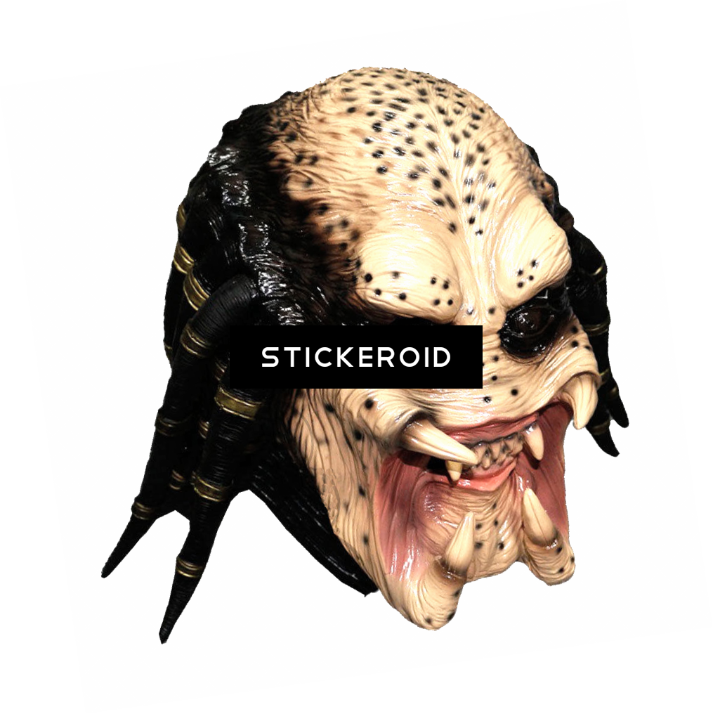 Predator Actors Heroes - Predator Face Png (1015x1016), Png Download