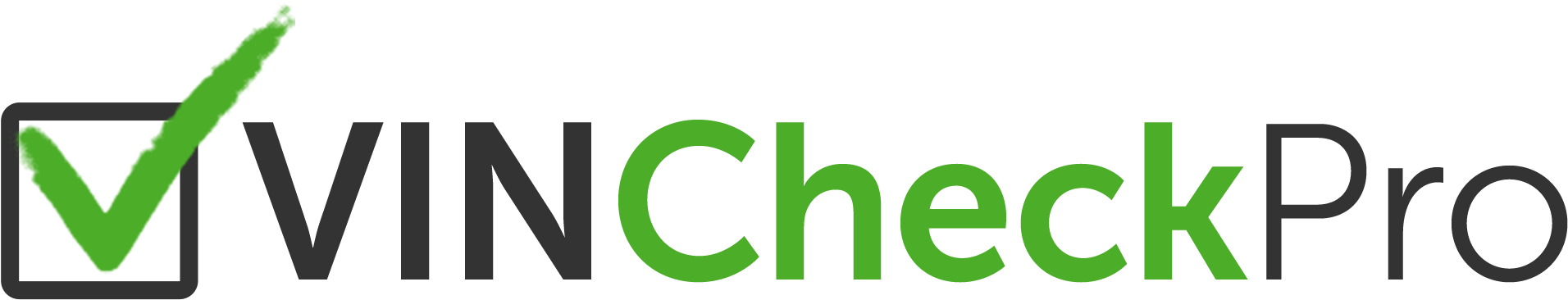 Vin Check Pro Logo (2000x450), Png Download