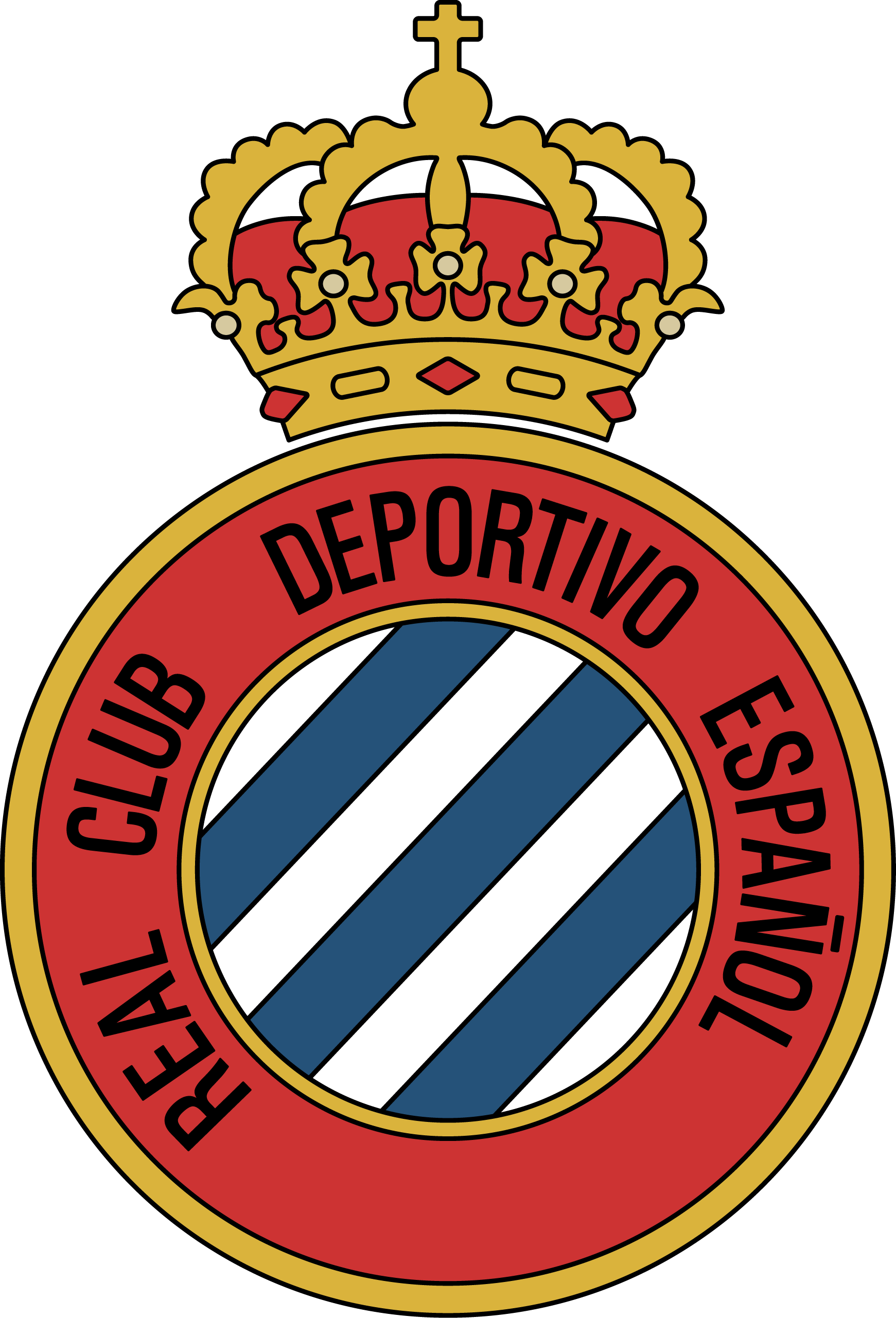Rcd Espanyol Barcelona Real Club Deportivo Español, - Real Club Deportivo Español (1741x2561), Png Download