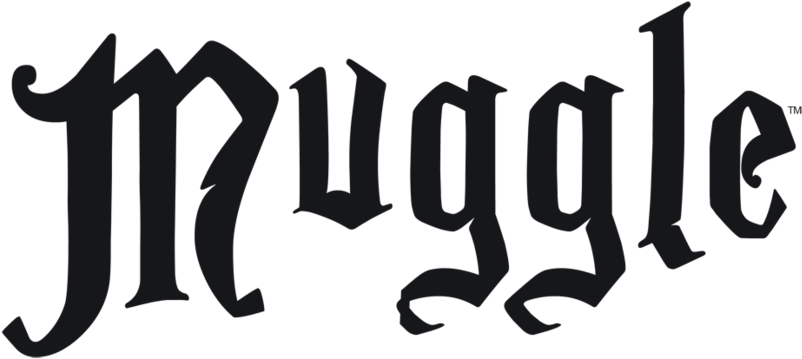 Harry Potter Muggle Men's Ringer T-shirt - Magic Font (813x500), Png Download