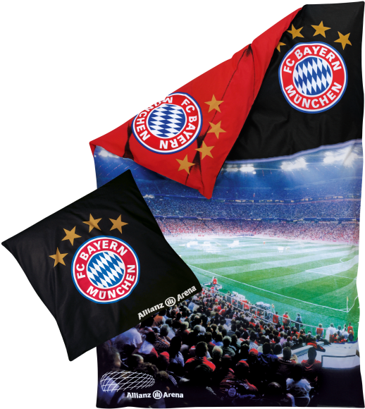Allianz Arena Bedding - Bayern Munich (660x660), Png Download