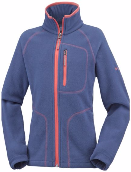 Columbia Childrens Fast Trek Ii Full Zip Fleece Jacket - Columbia Fast Trek Ii Full Zip Hyper Youth Xxs (720x566), Png Download
