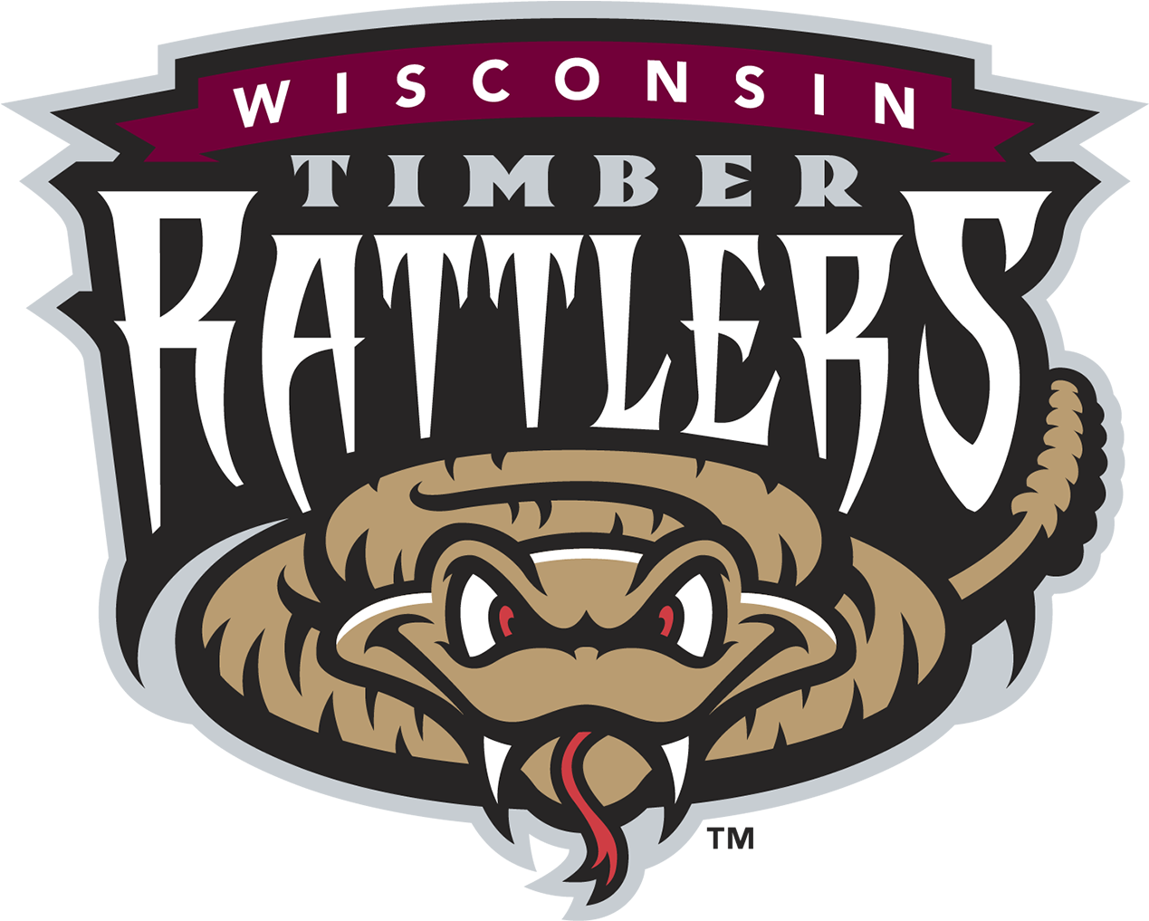 Wisconsin Timber Rattlers Logo - Timber Rattlers (1920x1080), Png Download
