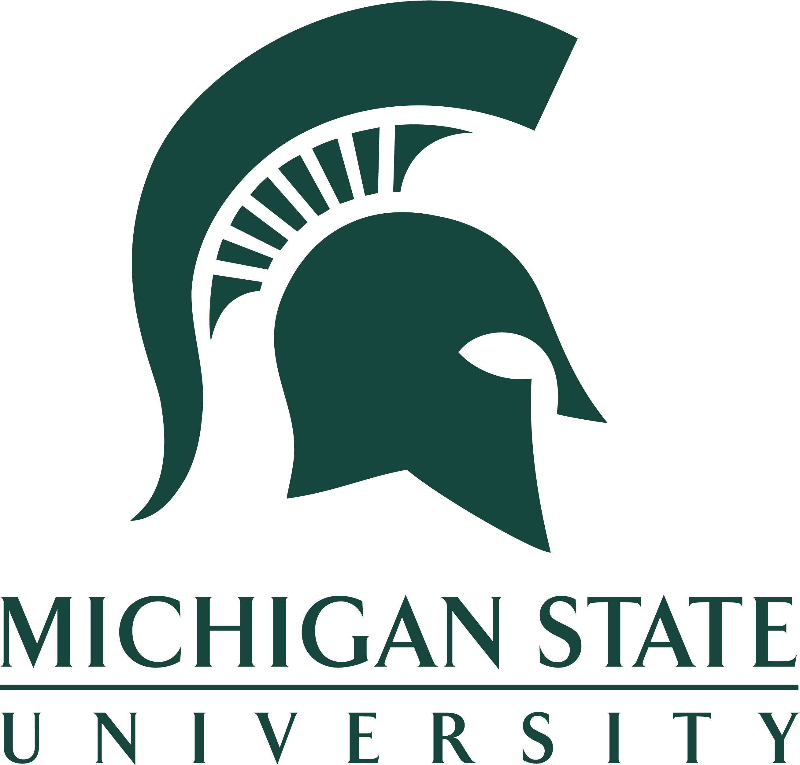 Michigan State University (3000x3000), Png Download