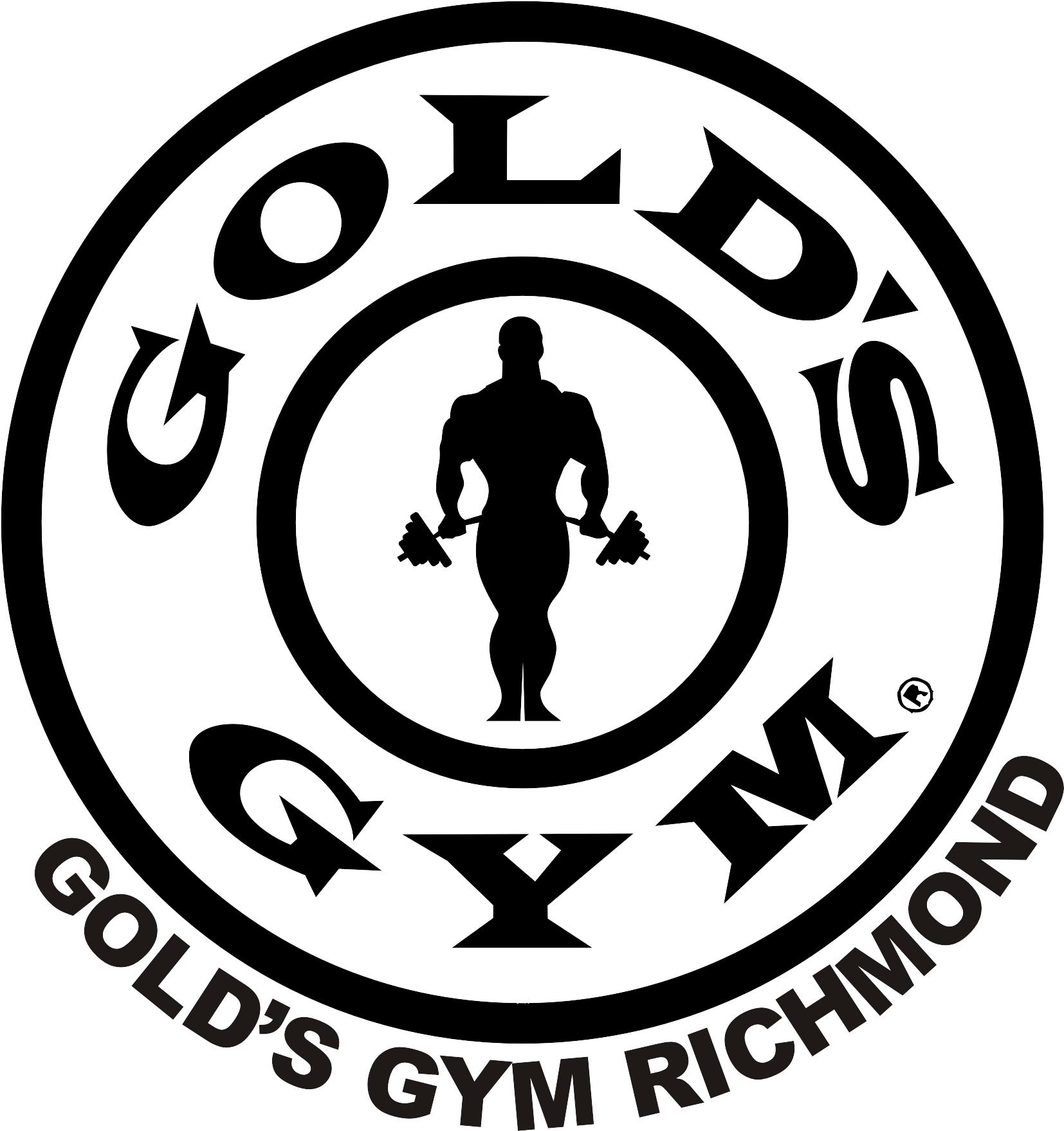 Gold's Gym - Golds Gym (2306x2306), Png Download