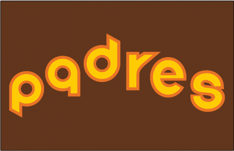 San Diego Padres Logos Iron Ons - Retro San Diego Padres (750x930), Png Download