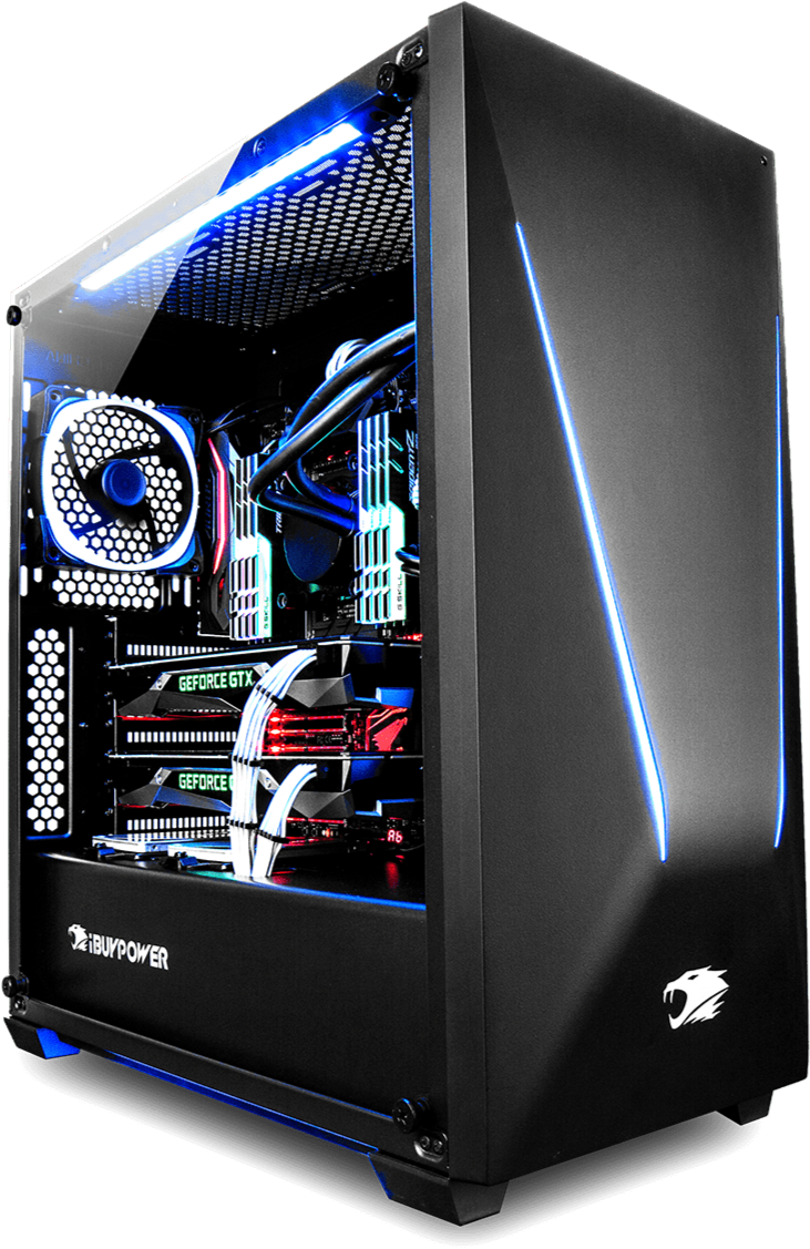 Paladin Z350 Gaming Pc W/ @intel I9-9900k Or A Copy (786x1148), Png Download