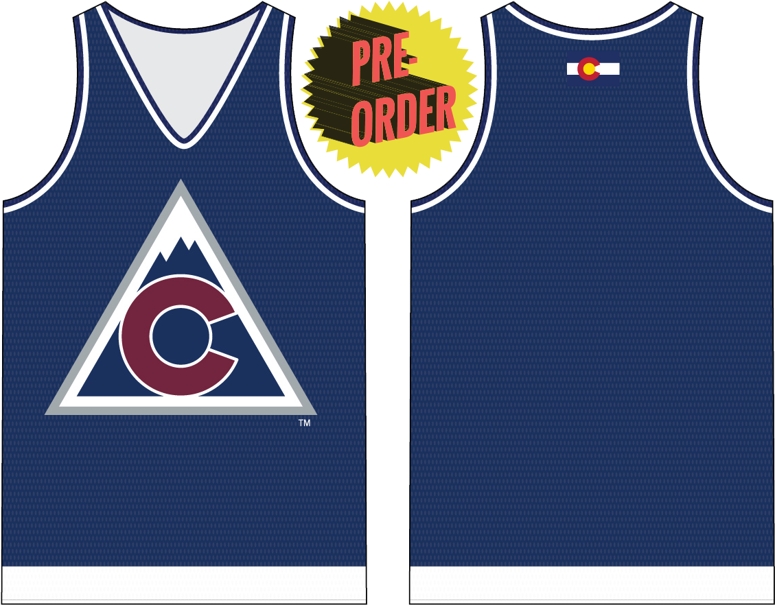 Colorado Avalanche Alt Hockey Tank - Colorado Avalanche Phone (1155x920), Png Download