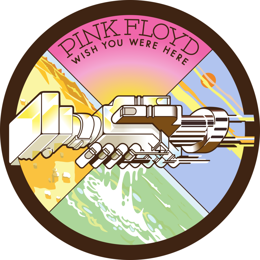 Pink Floyd Wish You Were Here - Pink Floyd Wish You Were Here Logo (900x900), Png Download