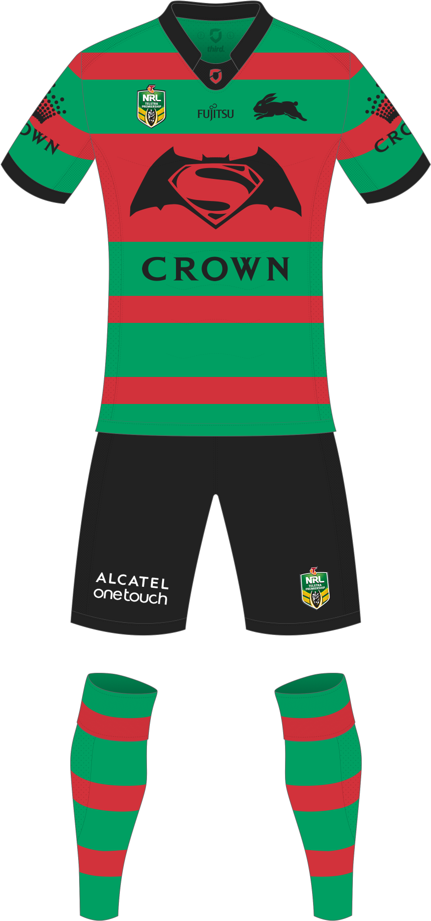 South Sydney Rabbitohs Batman V Superman - Kids T-shirt: Juvenile: Batman Vs. Superman- Black (1000x2000), Png Download