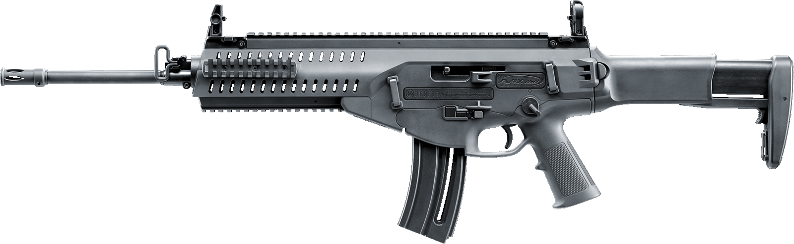 Zoomdetails - Tm Scar H Recoil (1600x493), Png Download