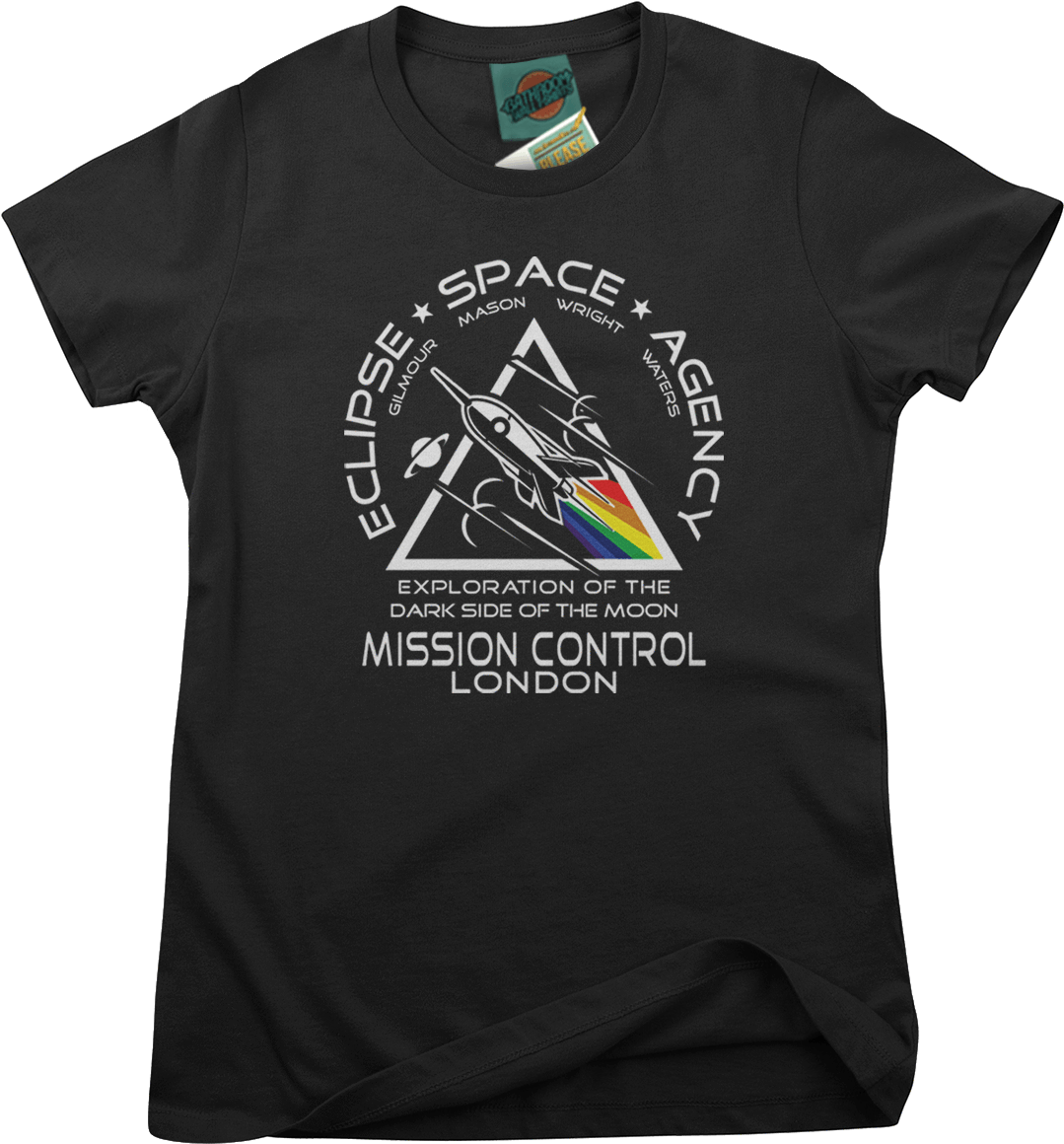 Pink Floyd Inspired Eclipse Space T-shirt - Jared Padalecki Campaign Shirts (1140x1200), Png Download