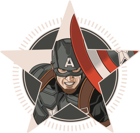 Captain America - Wallpaper (700x521), Png Download