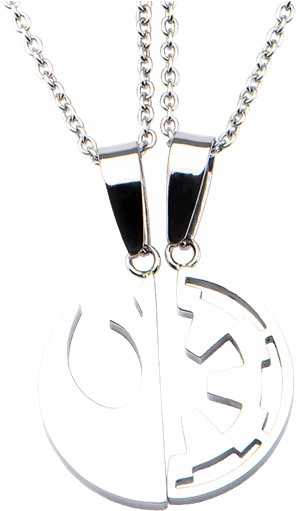1 Of - Imperial And Rebel Necklace (600x600), Png Download
