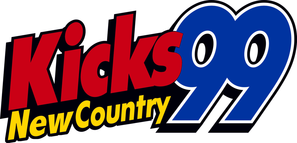 Kicks New Country Logo - Kicks 99 (1000x481), Png Download