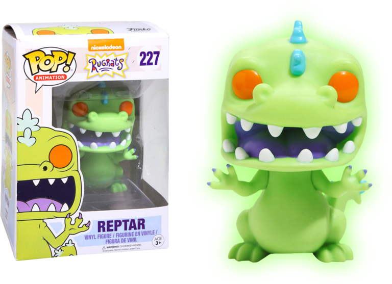 reptar glow in the dark pop