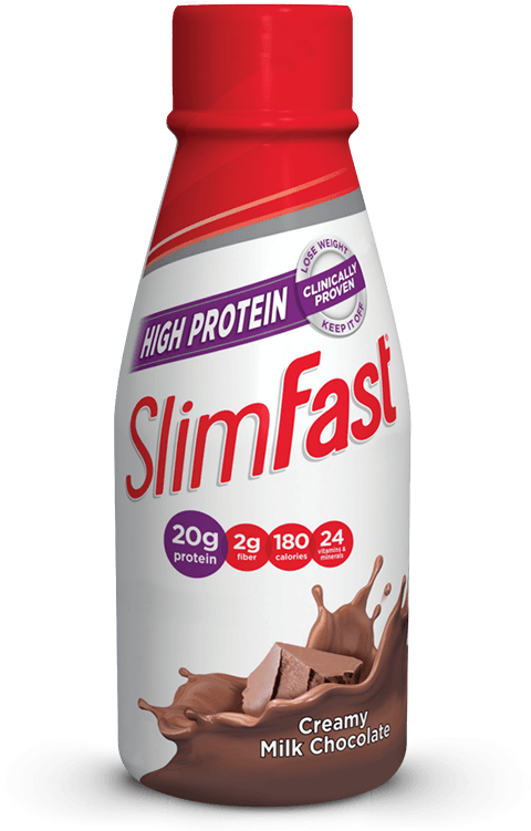 Meal Replacement Shake High Protein Creamy Milk Chocolate (489x750), Png Download