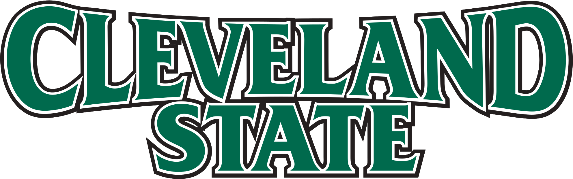 Graphic Freeuse Download File Cleveland State Vikings (2000x636), Png Download