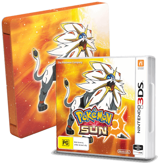1 Of - Sun And Moon Steelbook (600x600), Png Download