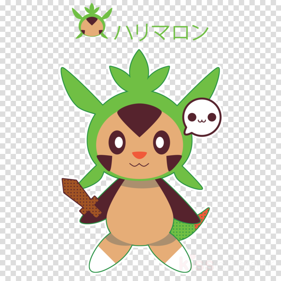 Pokémon Sun And Moon Clipart Pokémon Sun And Moon Pikachu - Chespin (900x900), Png Download