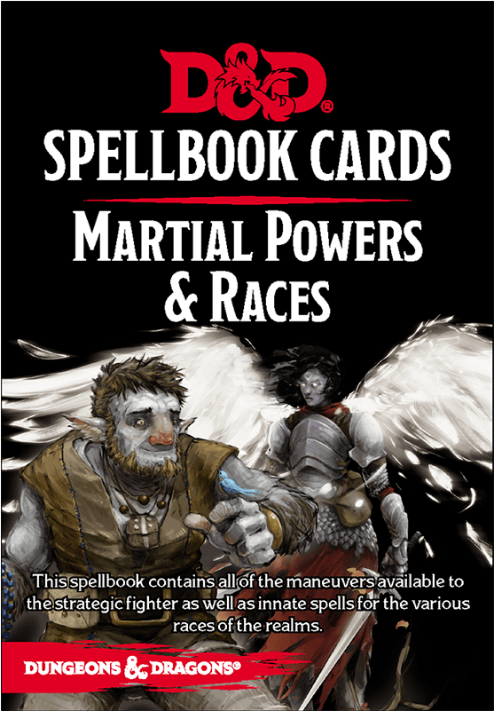 Dungeons & Dragons - D&d Spellbook Cards: Martial Deck (800x800), Png Download
