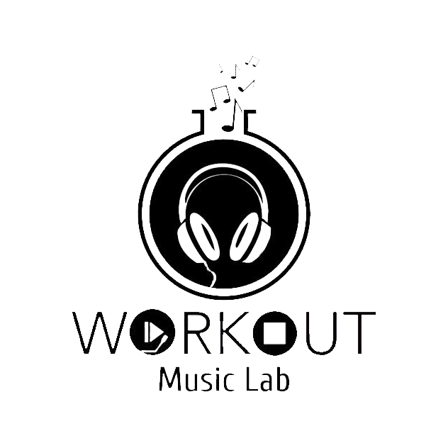 Workoutmusiclab Logo Circle White - Music Circle Logo (632x632), Png Download