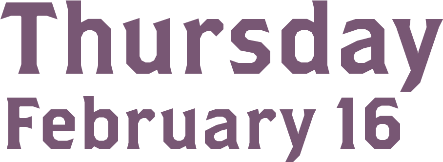 Thursday, February - Blank February 2019 Calendar (907x361), Png Download