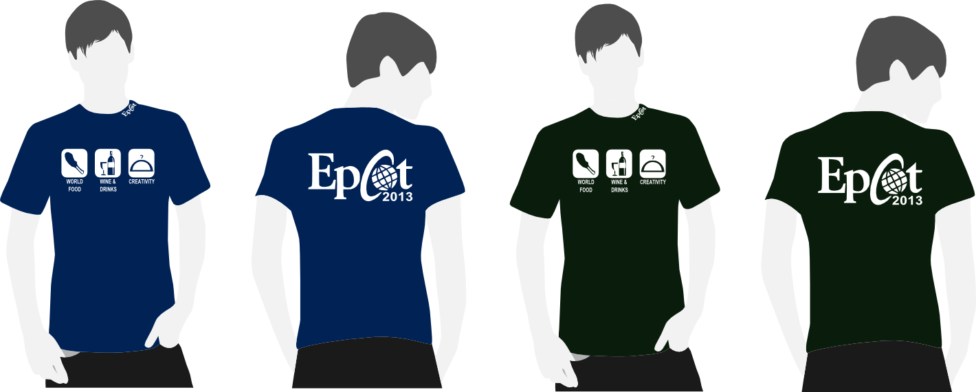 T-shirt Design By Isis Gomez For This Project - Vintage Mickey Mouse T-shirt. Walt Disney World Epcot (1420x571), Png Download