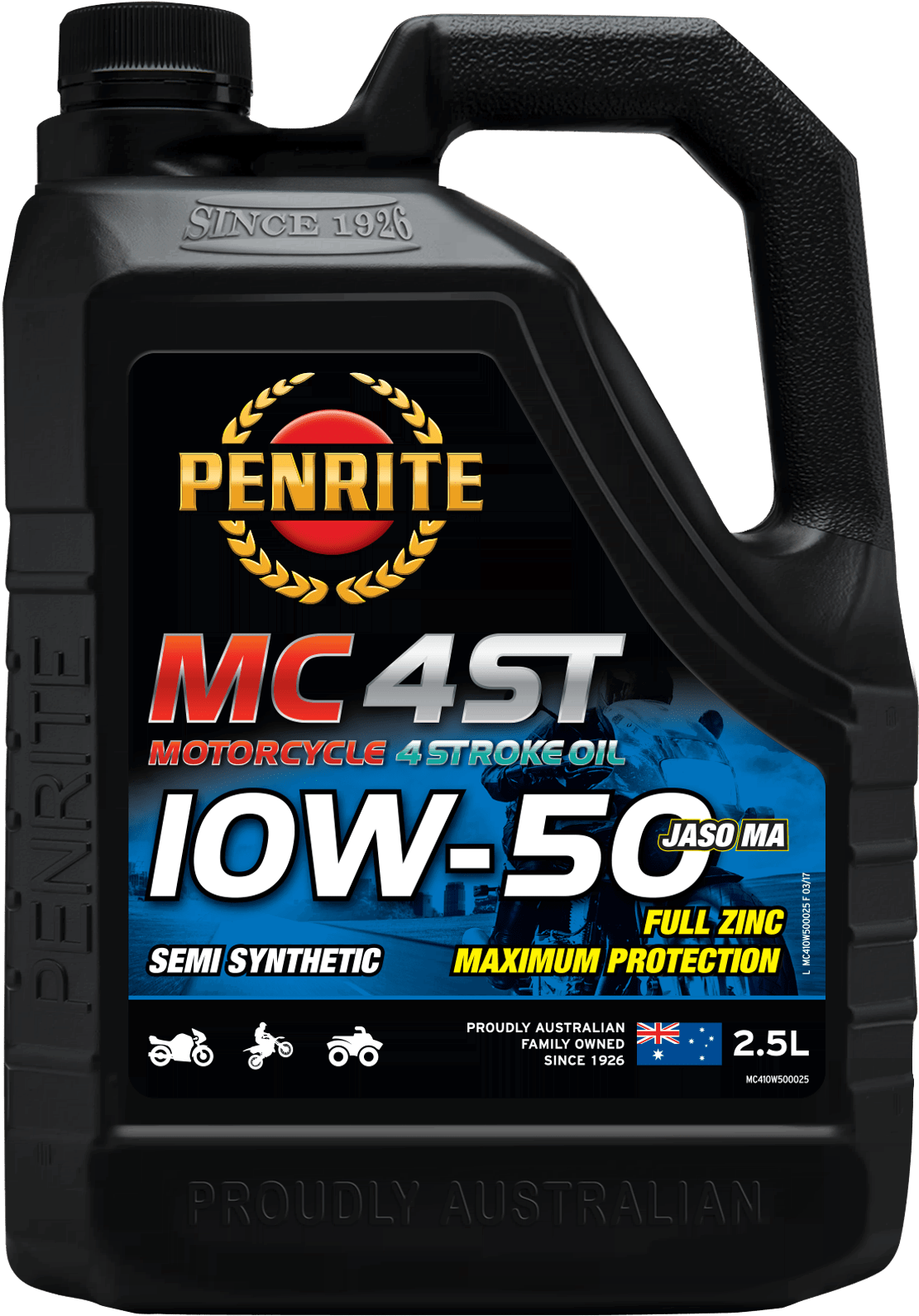 Package - Penrite Motorcycle Oil (1164x2000), Png Download