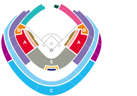 The Seattle Mariners Will Be Taking On The Oakland - 東京 ドーム 自由 席 (740x520), Png Download