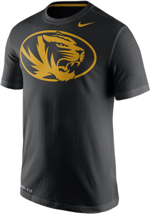 Missouri Tigers Mens Nike Dri-fit Performance Tee Http - Base Ball Shirts (700x1000), Png Download