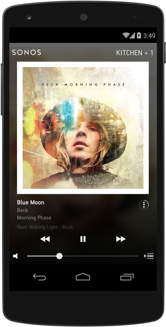 Sonos Controller App Sonos Controller App - Beck - Morning Phase (music Cd) (800x1237), Png Download