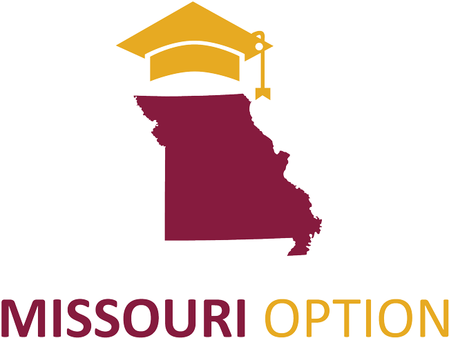 Missouri Option Logo - State Of Missouri Silhouette (875x875), Png Download
