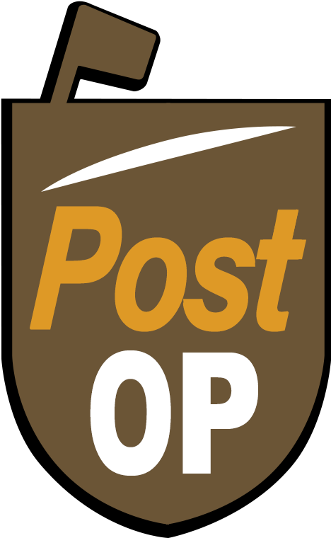 Post Op Logo Gta (612x777), Png Download