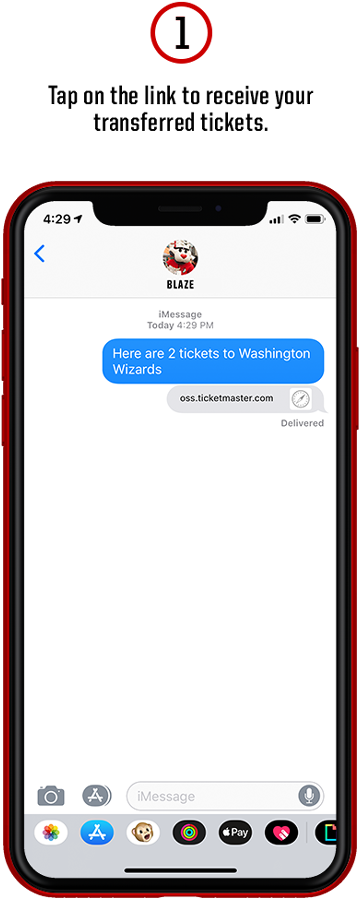Sell My Tickets - Sending Money Through Messages (400x922), Png Download