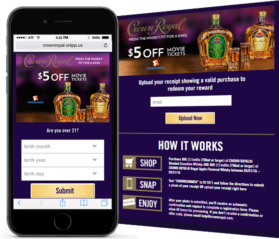 The Crown Royal Company Wanted Consumers To Purchase - Crown Royal (600x514), Png Download