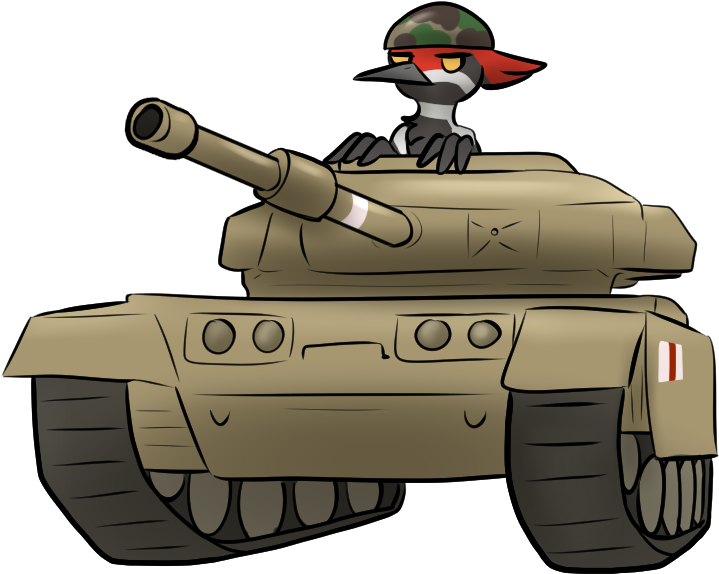 Birds Und Panzer - Tank (750x630), Png Download