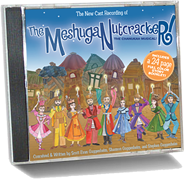 A New Musical By Scott Guggenheim, Shannon Guggenheim, - Meshuganutcracker (625x609), Png Download