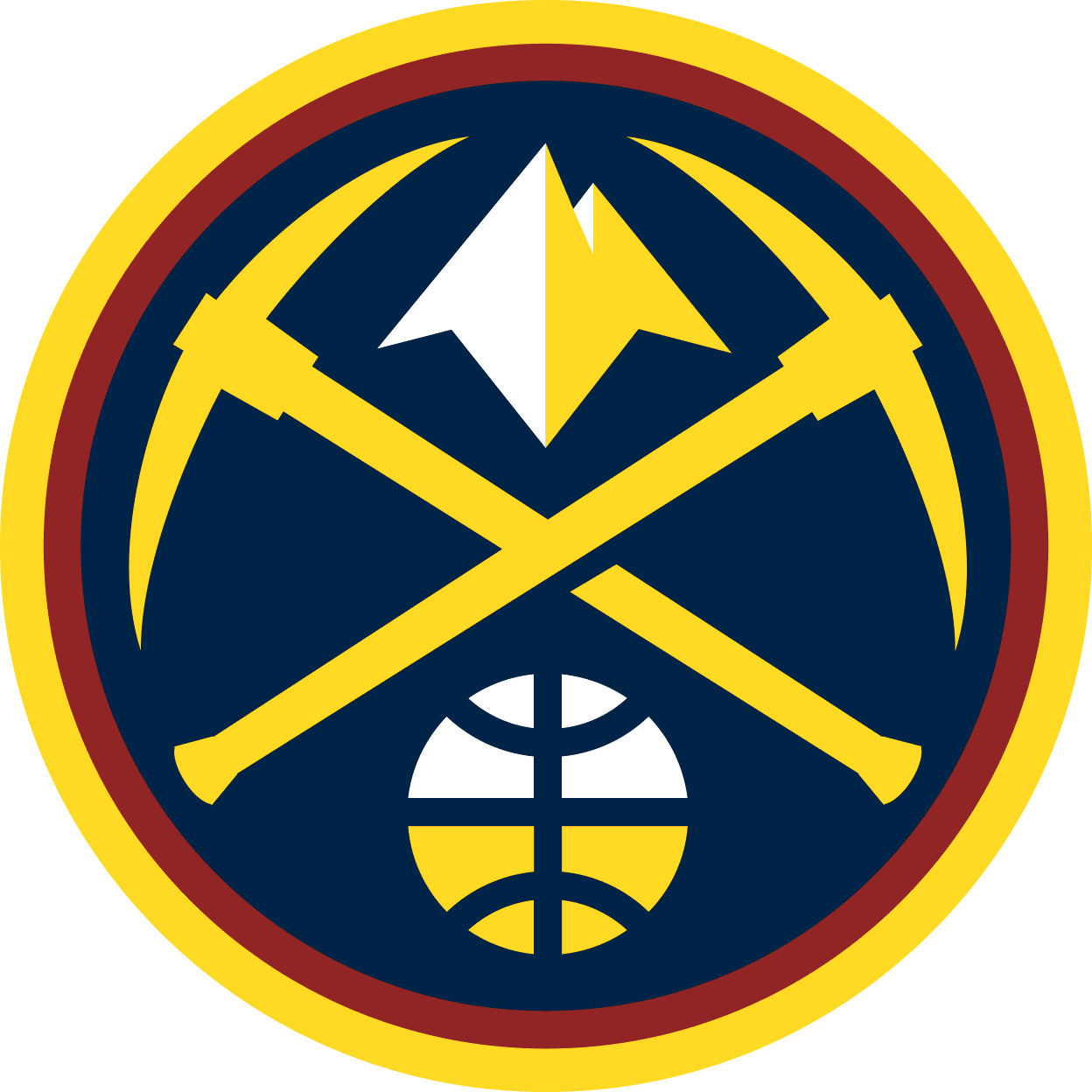 Denver Nuggets - Gloucester Road Tube Station (1248x1248), Png Download