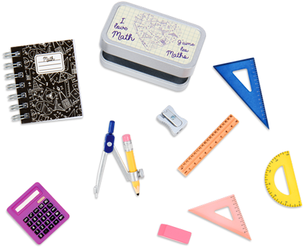 Math Whiz - Matematik, Skoletilbehør Til Our Generation Dukker (717x589), Png Download