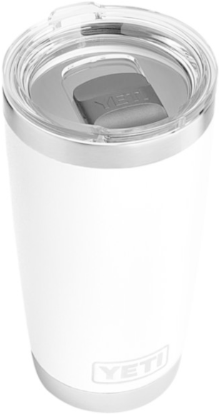 Rambler 20 Oz Tumbler - Yeti 20 Oz. Rambler Tumbler W/ Magslider Lid | Black (700x579), Png Download