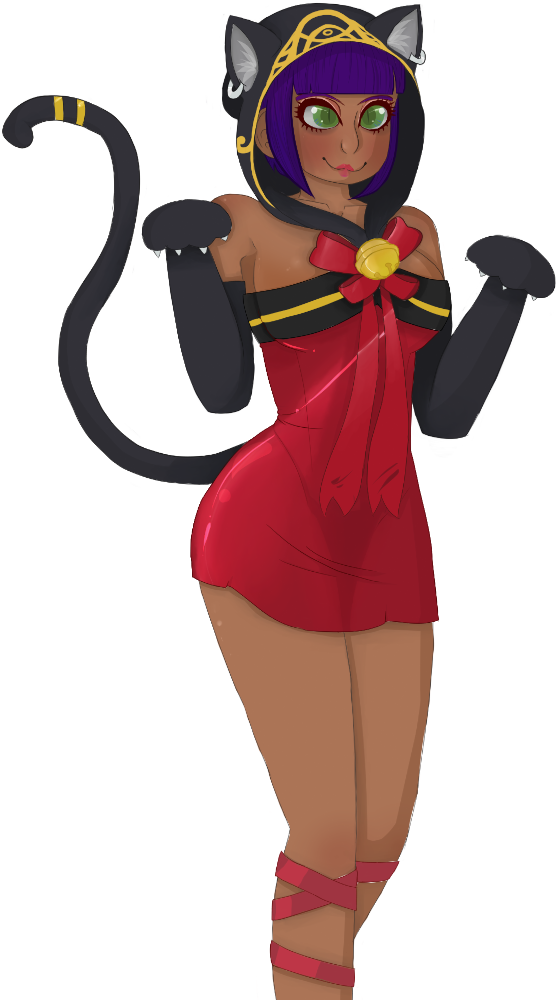 Menats Christmas Skin - Cartoon (600x1000), Png Download