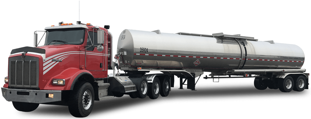 Our Services - Semi Tanker Truck Png (1038x400), Png Download