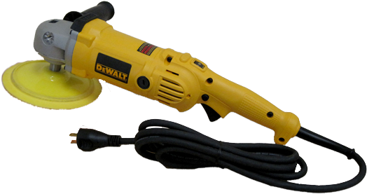 Dewalt Variable Speed Polisher 7" / 9" Dwp849 - Random Orbital Sander (539x648), Png Download