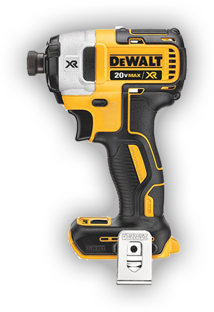 20v Max Xr 1/4" 3-speed Impact Driver - Dewalt Dcf887b 20v Max Xr Brushless 1/4 3-speed Impact (749x665), Png Download