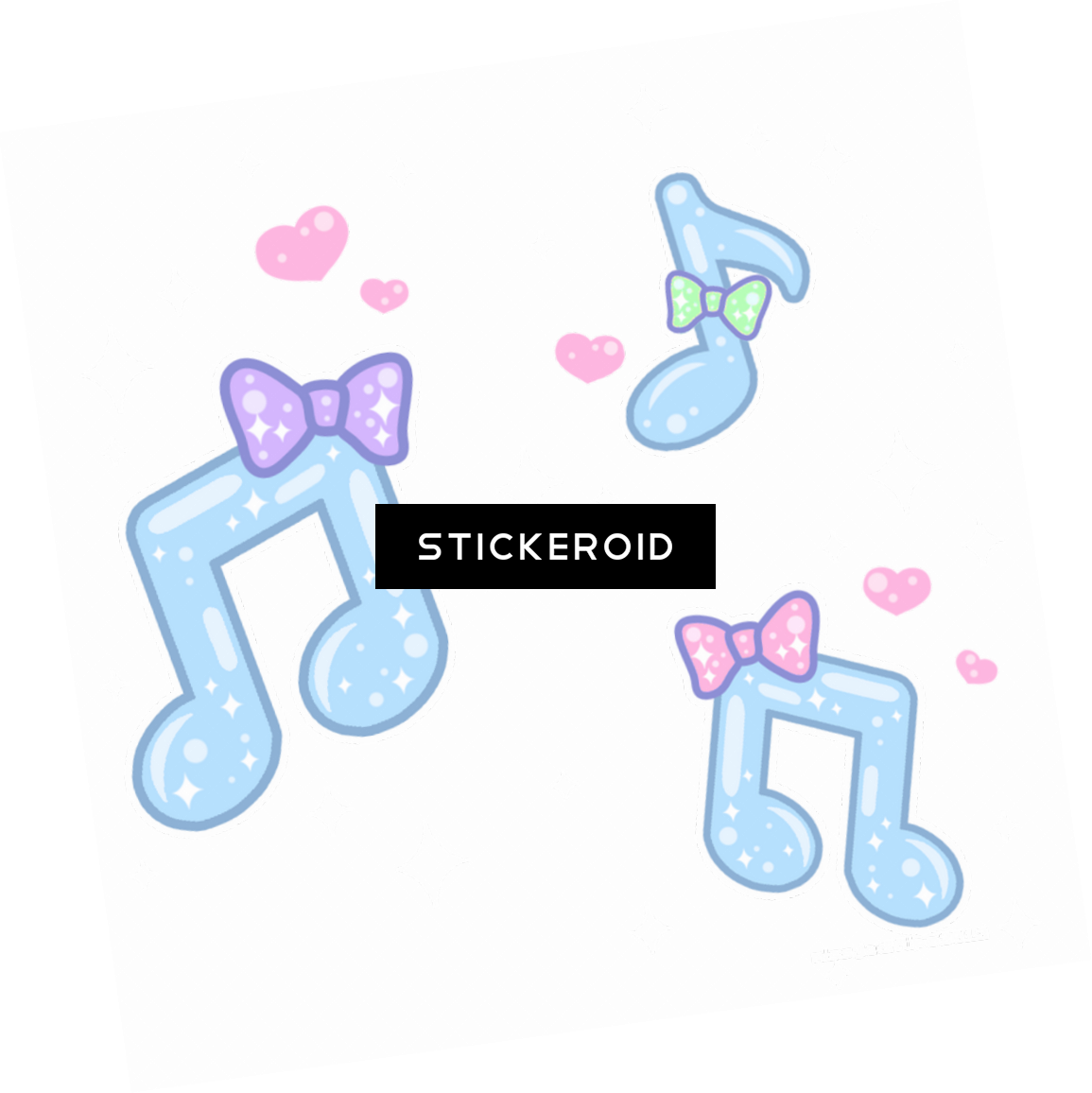 Melody Music Musically - Cute Music Notes Png (1155x1156), Png Download