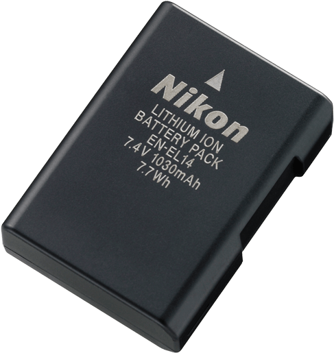 En El14 Rechargeable Li Ion Battery (700x595), Png Download