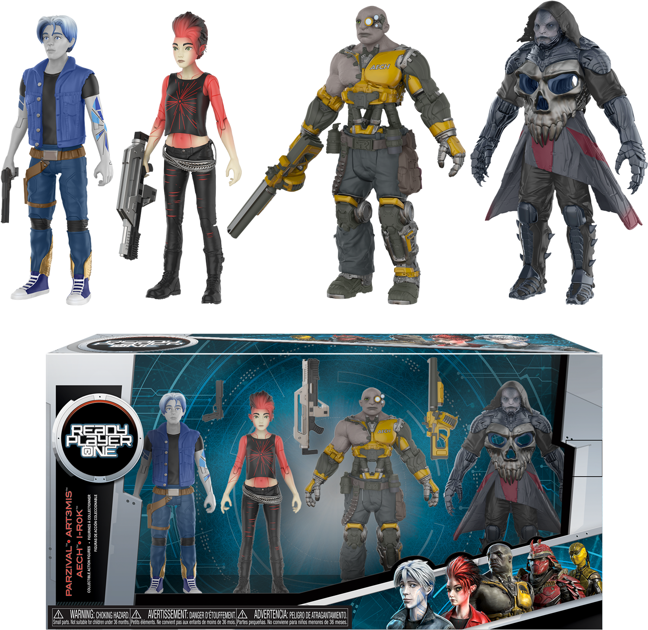 Ready Player One - Ready Player One Figures (1300x1265), Png Download