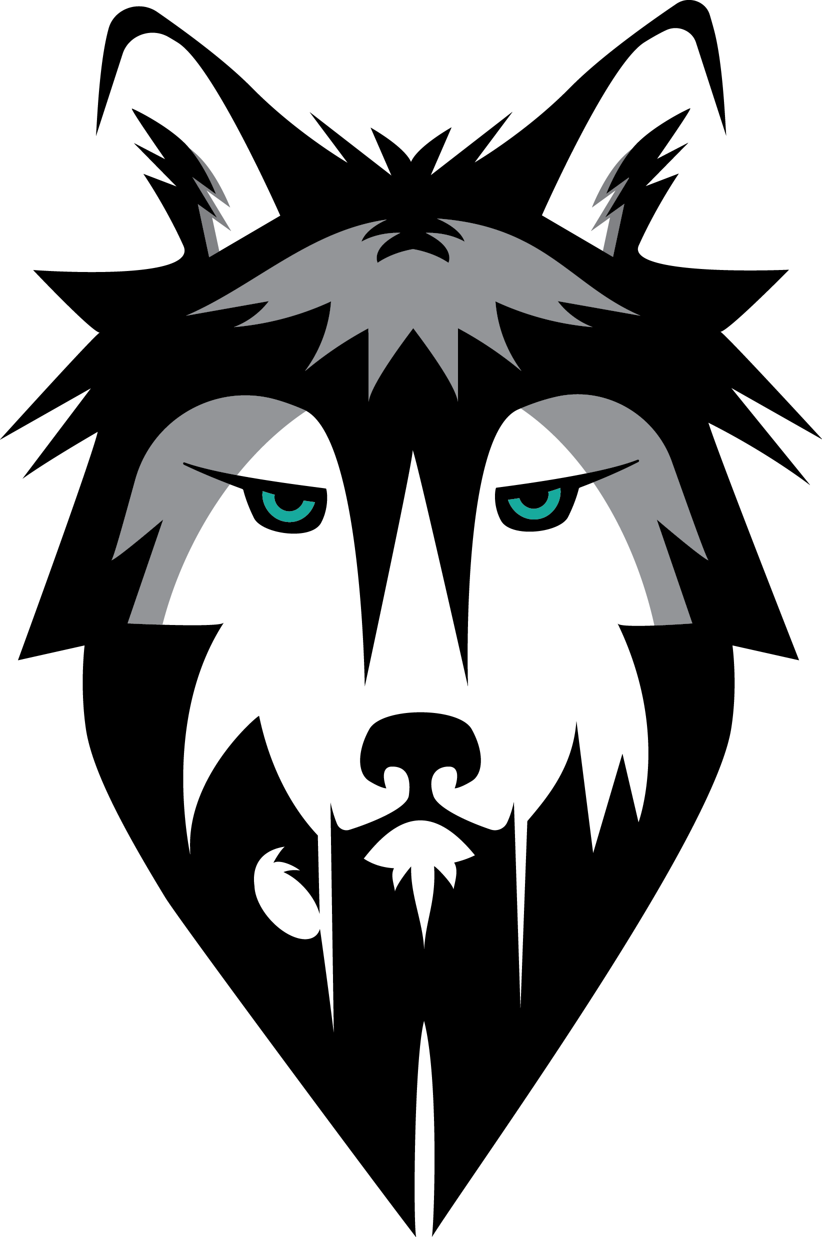 Wolf - Challenge School Logo (1644x2474), Png Download
